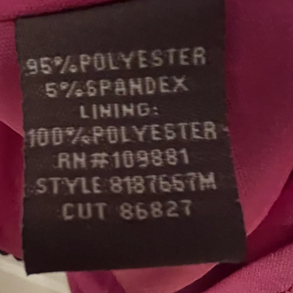 Donna Ricco Sleeveless Midi Wrap Ruched Party Sheath Modest Dress Pink/Black sz6 - Picture 7 of 10